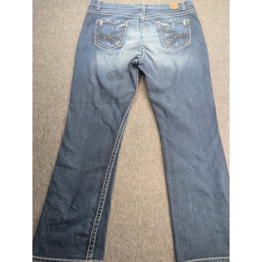 BKE Drew Boot Jeans Womens 36x31.5 Medium Wash Stretch Bootcut BK10139R - Picture 2 of 9